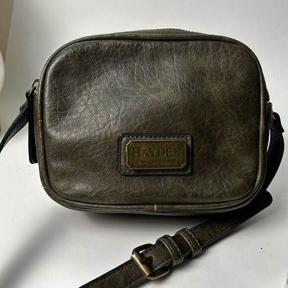 HAYDEN By HAYDEN HARNETT purse bag crossbody camera bag green Shoulder Bag - Picture 4 of 12